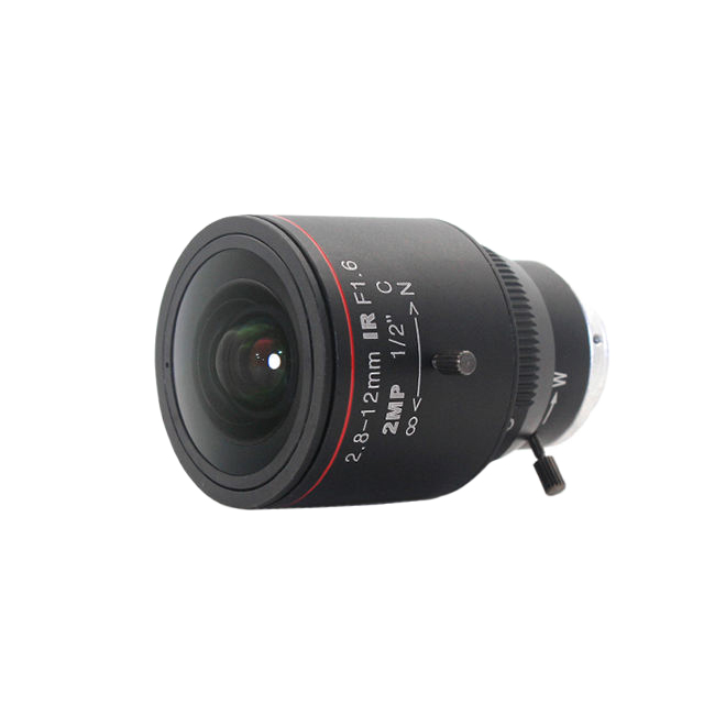 2MP Varifocal CCTV Lens 2.8-12mm with 1/2" C Mount Lens for IP Camera