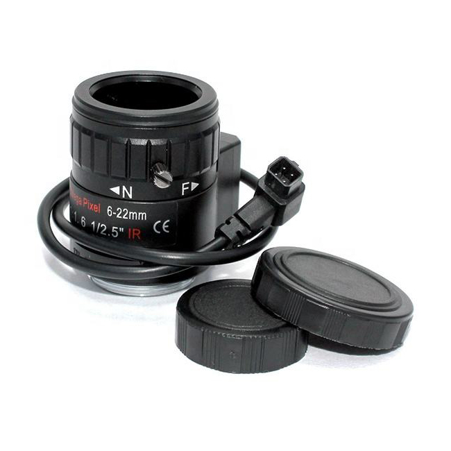 5MP 6-22mm Auto Iris Varifocal CS Mount CCTV Camera Lens