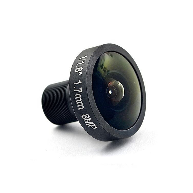 1.7mm 1/1.8" HD 8MP M12 VR Fisheye Lens Camera Accessories