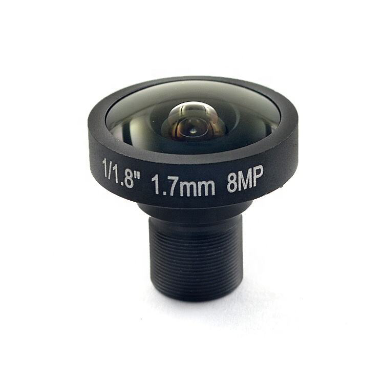 1.7mm 1/1.8" HD 8MP M12 VR Fisheye Lens Camera Accessories