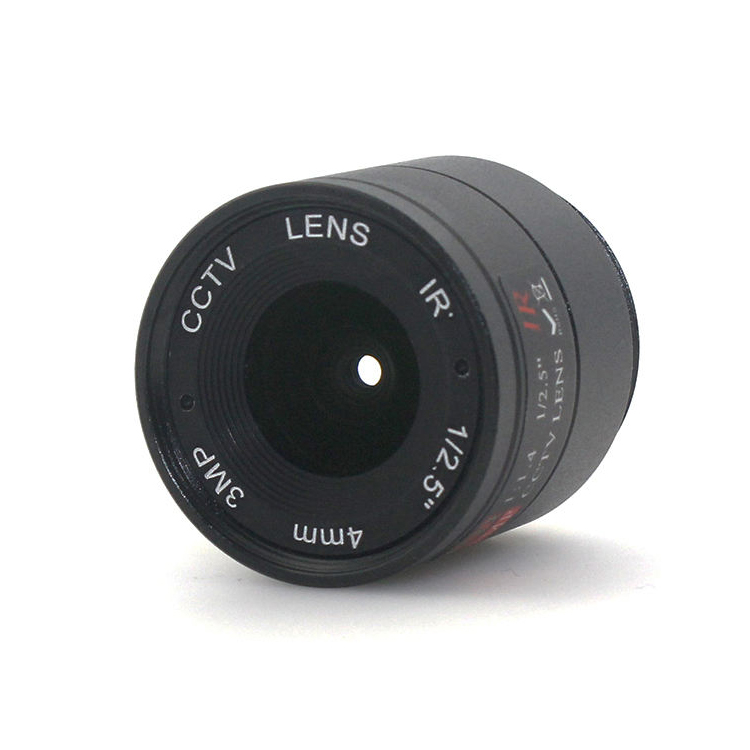 3MP 4mm 1/2.5" F1.4 CS Fixed IR 3MP CCTV Lens For IR 720P/1080P CCTV Security Camera