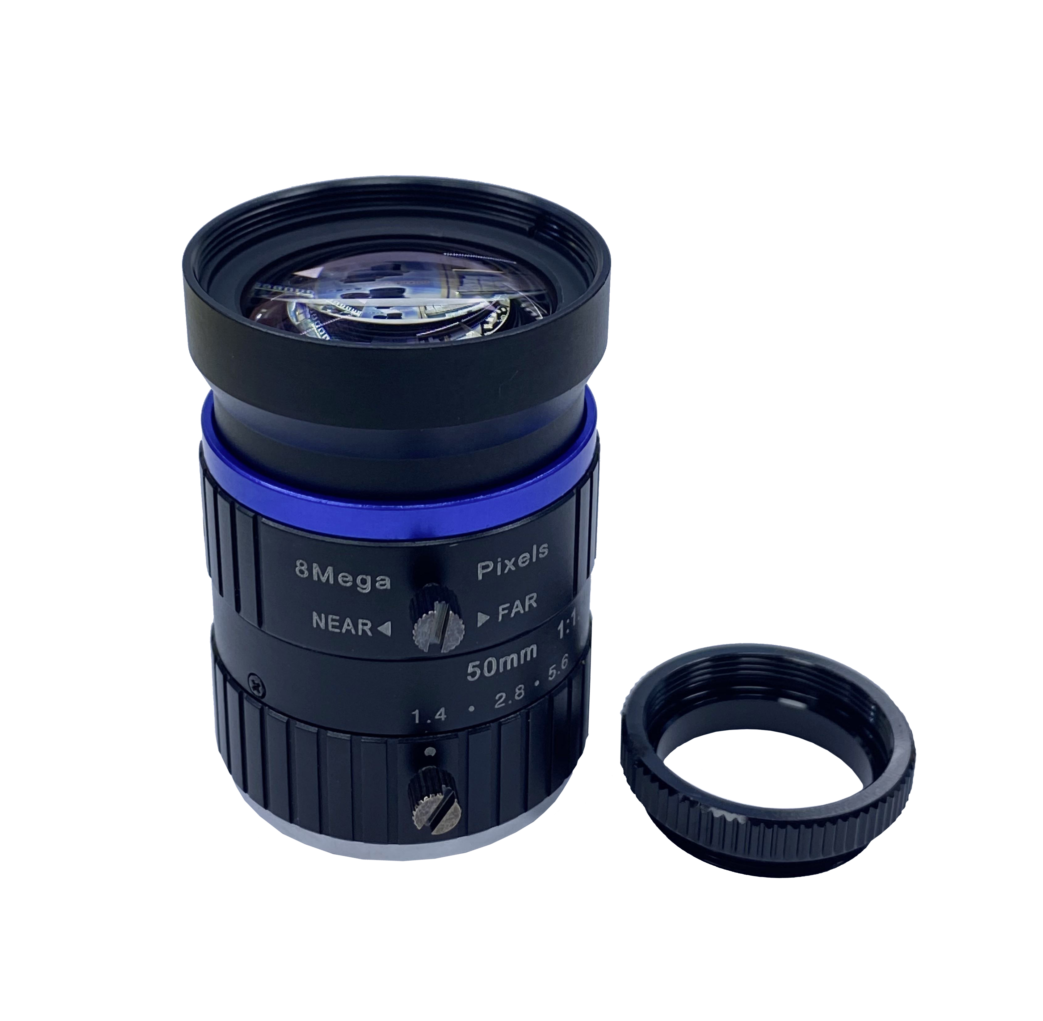 High Quality Machine Vision Lens 50mm 4K Lens F1.4 CCTV Lens