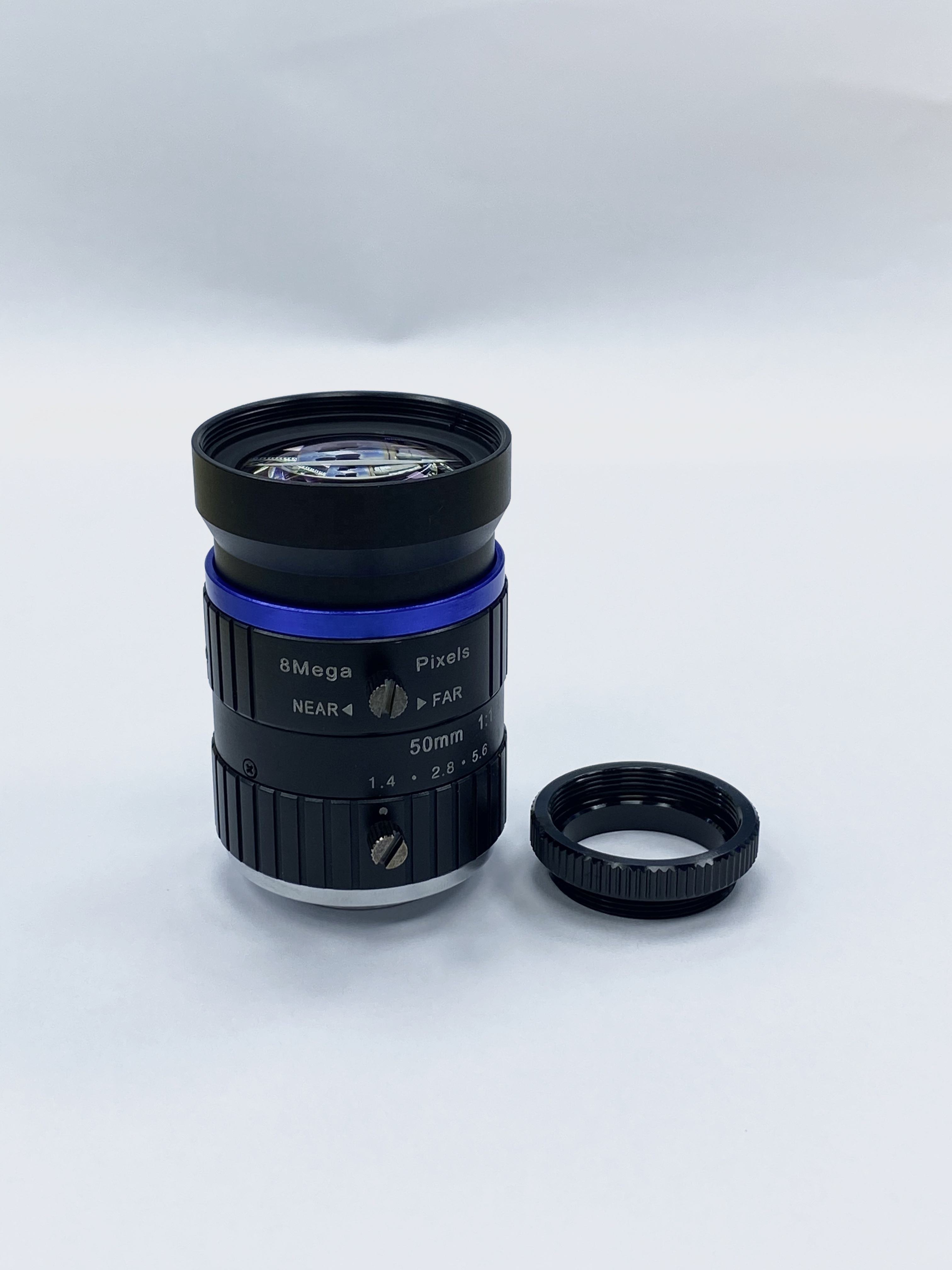 High Quality Machine Vision Lens 50mm 4K Lens F1.4 CCTV Lens