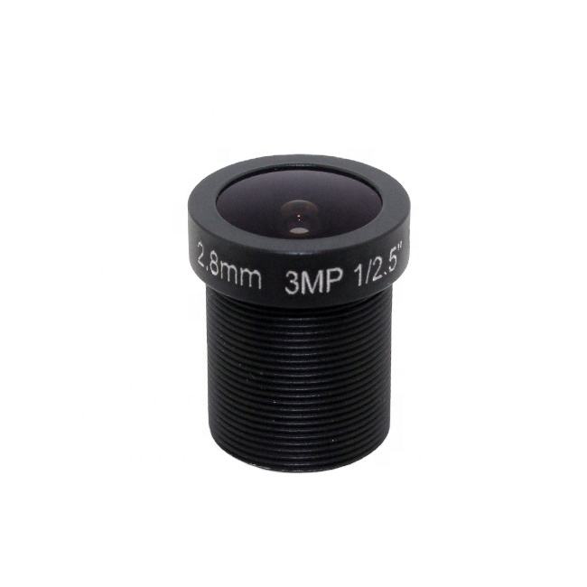 Board Lens 2.8mm 1/2.5" F1.8 M12 CCD/CMOS 3MP for CCTV Camera Lens