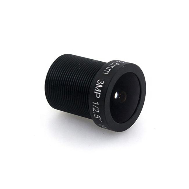 Board Lens 2.8mm 1/2.5" F1.8 M12 CCD/CMOS 3MP for CCTV Camera Lens