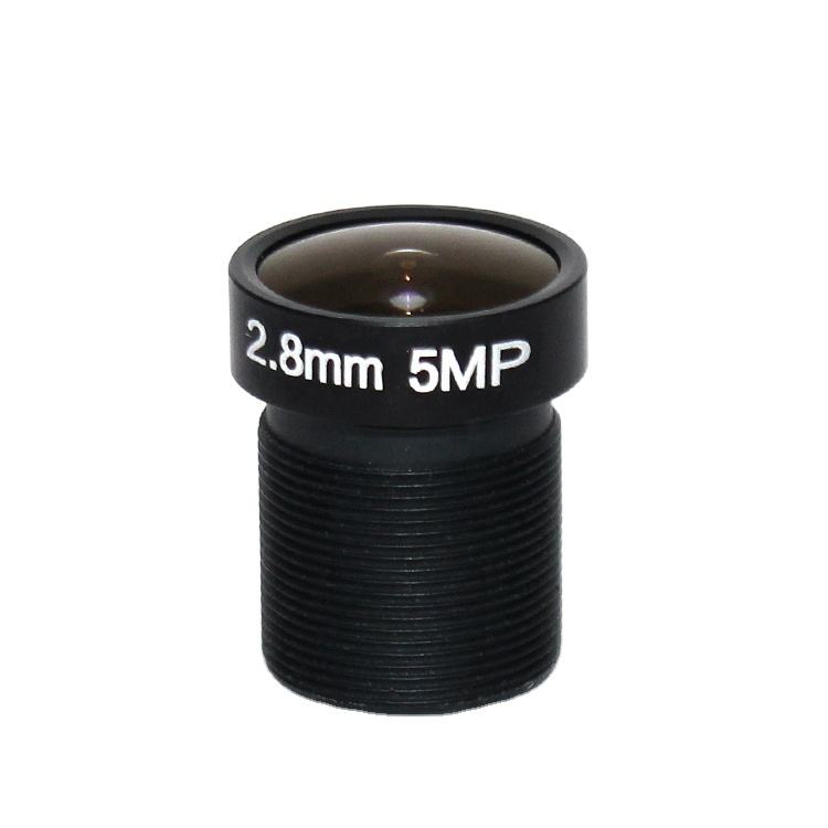 High Quality Wide Angle Lens 2.8mm 5MP M12 Mount CCTV Lens