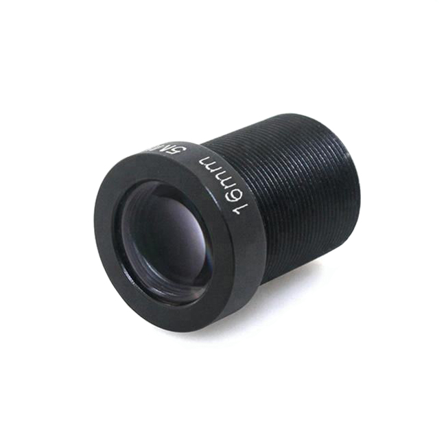 High Quality Board Lens 16mm F1.8 5MP M12 Mount IR HD CCTV Lens