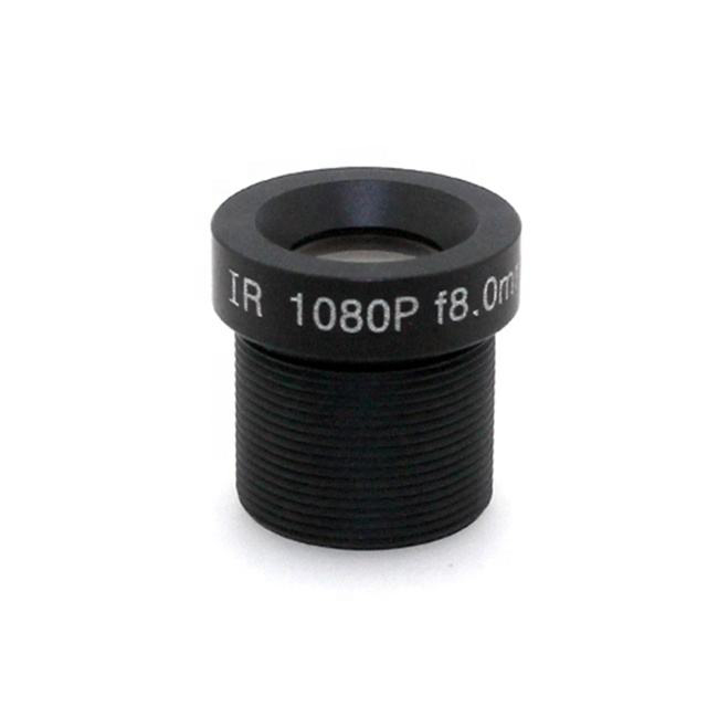 8mm F2.0 M12 1/3" HD 1080P Board lens for CCTV security IP Camera