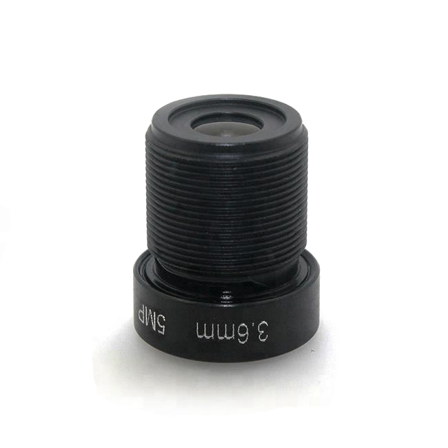High Quality 3.6mm 5MP M12 Mount Board Lens CCTV Lens For CCTV Camera