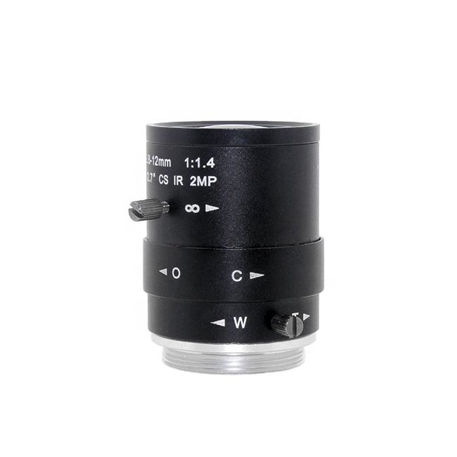 3MP 2.8-12mm CS Mount Manual Focal CCTV Lens IR 1/2.7" F1.4 for Security IP Camera