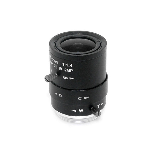 3MP 2.8-12mm CS Mount Manual Focal CCTV Lens IR 1/2.7" F1.4 for Security IP Camera