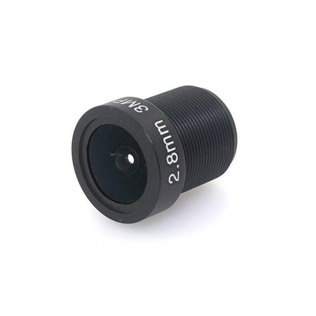 2.8mm 3MP 1/2.7" M12 Mount Wide Angle Lens CCTV Lens