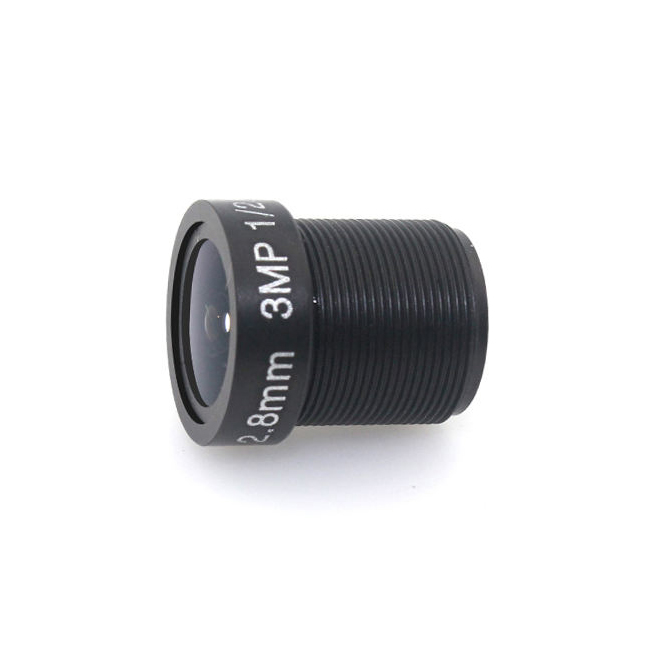 2.8mm 3MP 1/2.7" M12 Mount Wide Angle Lens CCTV Lens