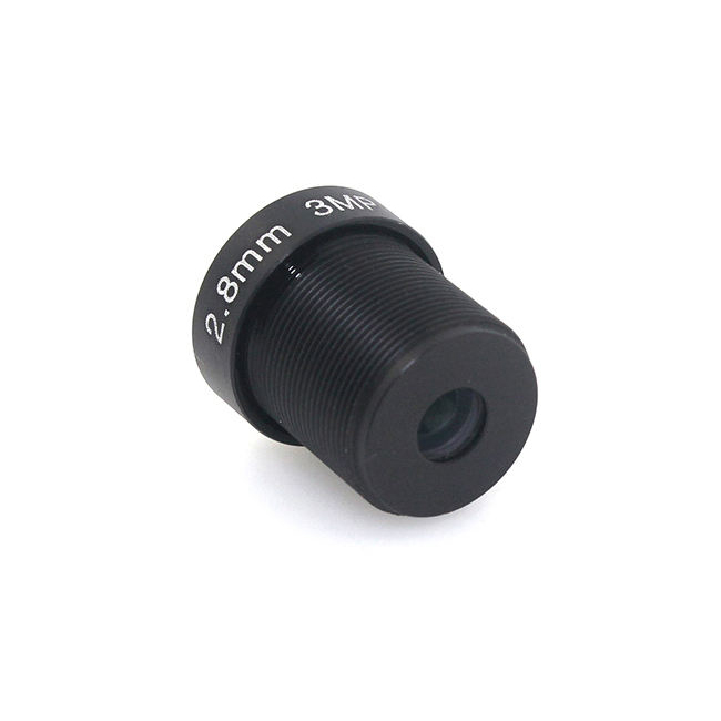 2.8mm 3MP 1/2.7" M12 Mount Wide Angle Lens CCTV Lens