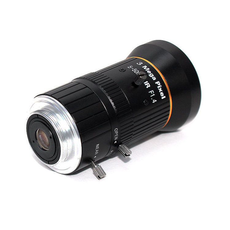 Varifocal Lens 3MegaPixel 5-50mm Zoom f1.4 CS Mount CCTV Camera Lens