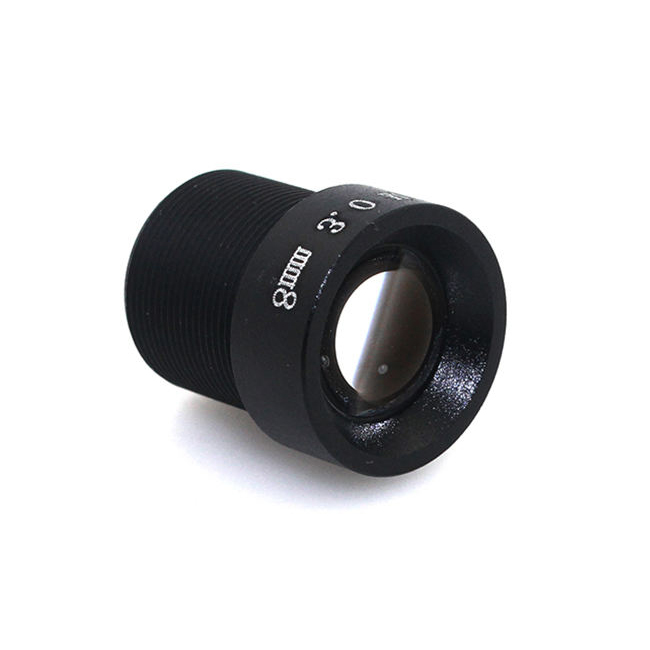8mm board lens 3MP 45degree M12 1/2.7 For CCTV Camera