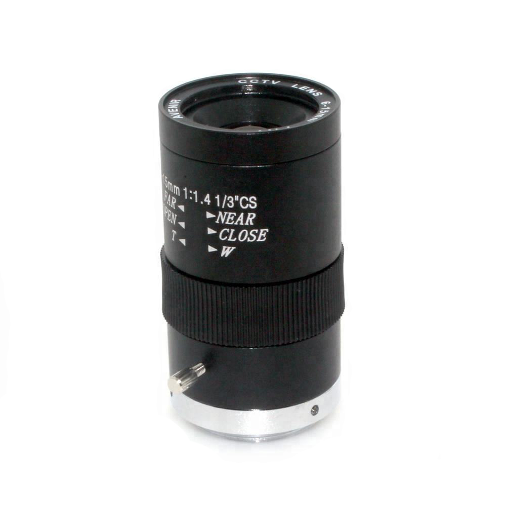 6-15mm F1.4 1/3" Format CS lens Varifocal ZOOM CCTV Camera lens for cctv security camera
