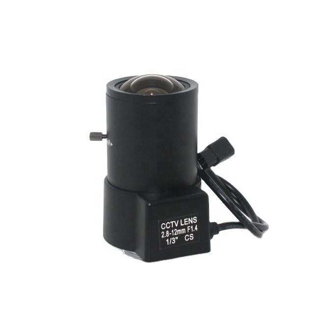 2.8-12mm HD Megapixel Varifocal Auto Iris Box Camera F1.4 CS For Camera CCTV Lens
