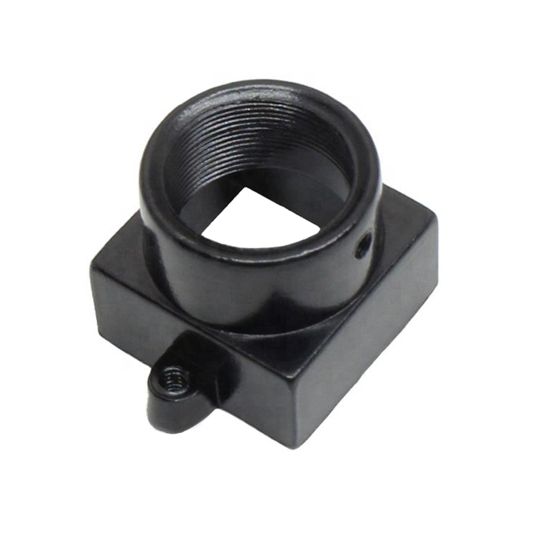 Black 14.5mm height aluminum alloy hole distance 20mm metal m12 lens holder