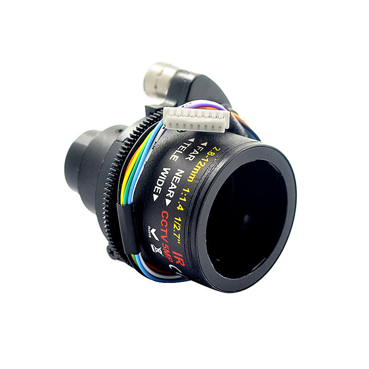 2.8-12mm F1.4 5MP Motorized Auto Iris IR CCTV Camera Lens