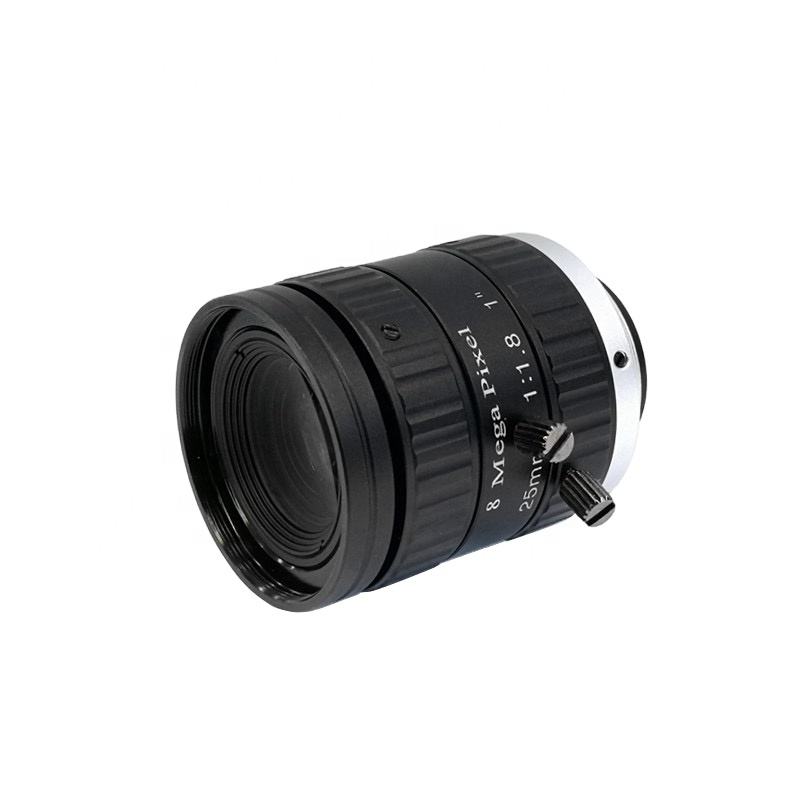 FA 8MP 25MM C Mount Aperture F1.8 1" Inch Industrial Distortionless Camera CCTV LENS