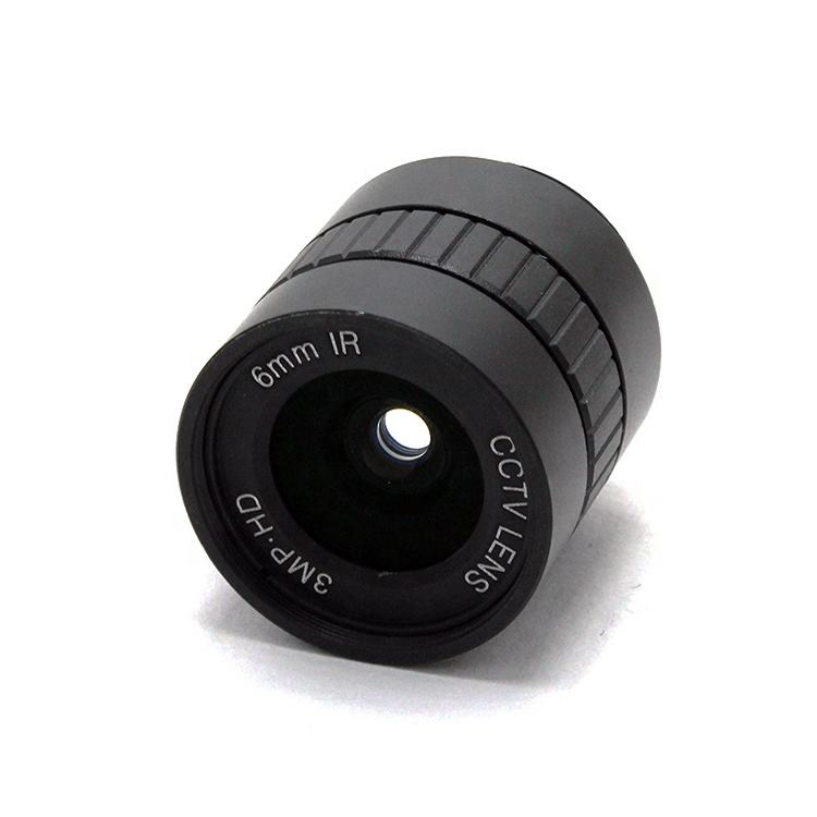 3MP C Mount 6MM Aperture F1.4 1/2" for Video Surveillance IP Camera CCTV LENS