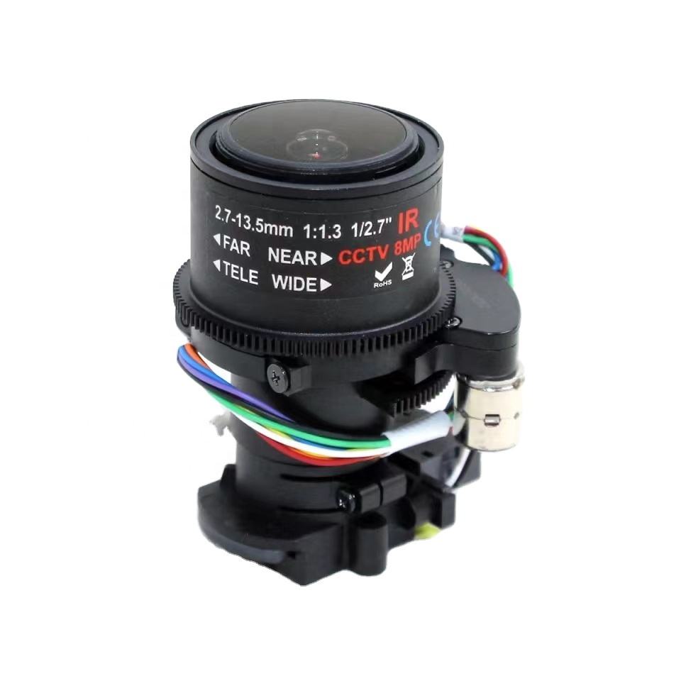 2.7-13.5mm 5MP 1/2.7" F1.3 Motorized Lens CCTV Camera Lens For Cctv Security Camera