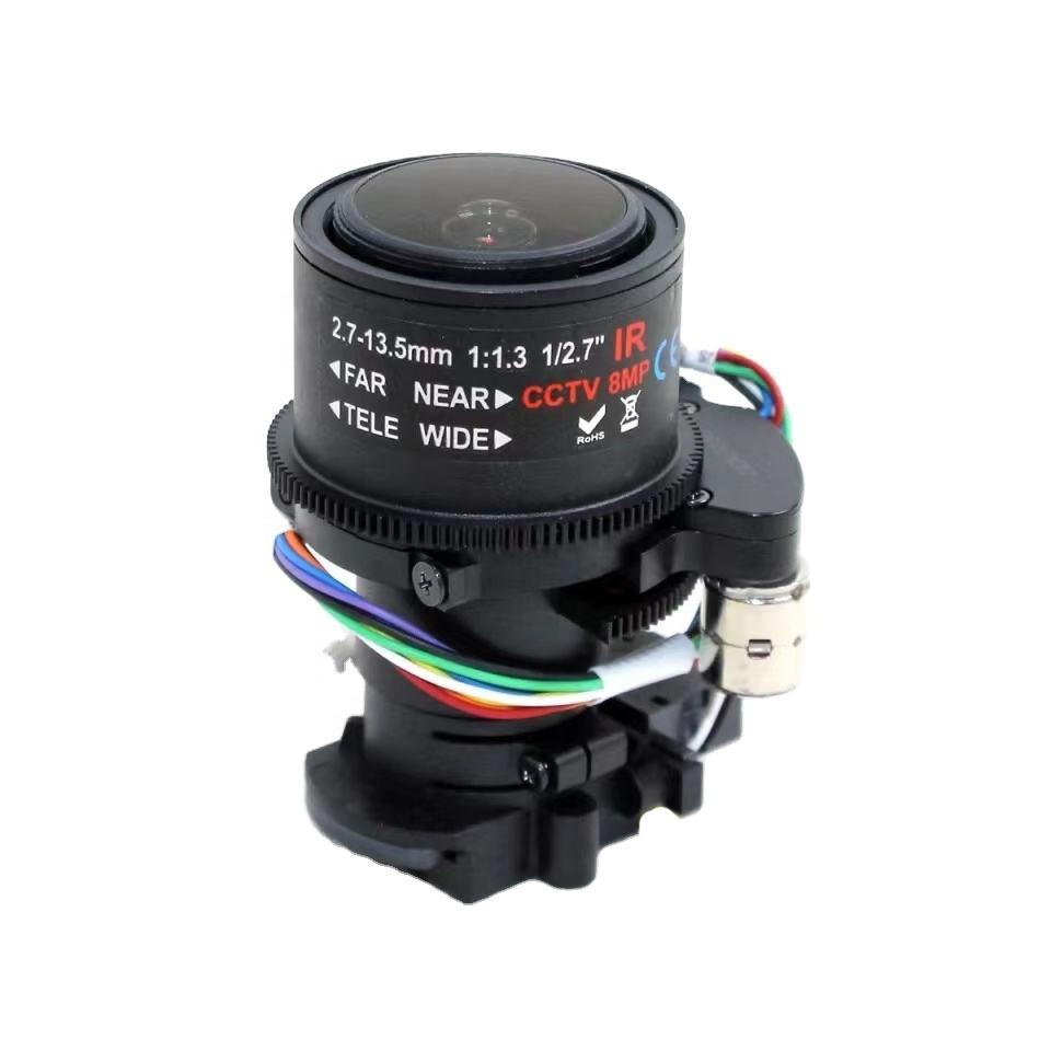 2.7-13.5mm 5MP 1/2.7" F1.3 Motorized Lens CCTV Camera Lens For Cctv Security Camera