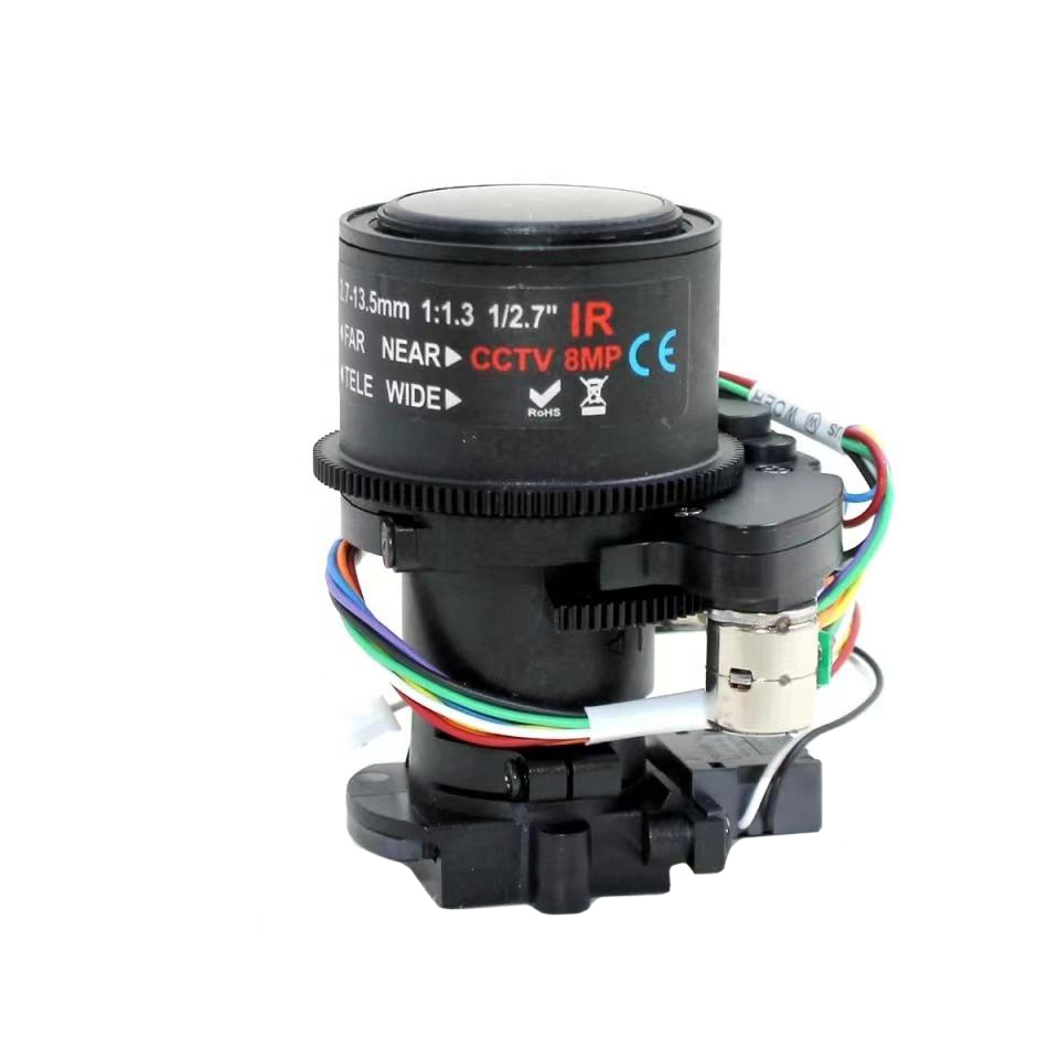 2.7-13.5mm 5MP 1/2.7" F1.3 Motorized Lens CCTV Camera Lens For Cctv Security Camera