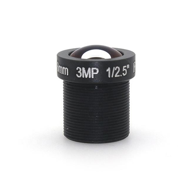 6mm 3MP 1/2.5 F1.8 M12 for CCTV Camera IP Camera