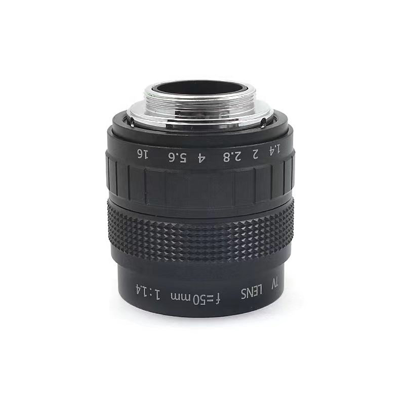 Machine Vision Lens 50mm F1.4 C Mount CCTV Lens