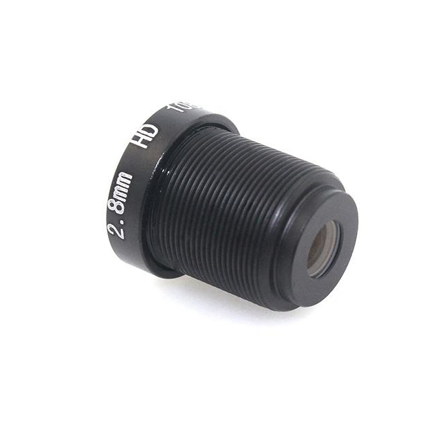 board lens 2.8mm 1/2.7" F2.0 M12 2MP CCD/CMOS for CCTV Camera