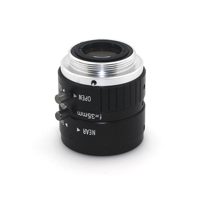 5MP 35mm F1.7 HD Industrial Camera Fixed Manual IRIS Focus Zoom Lens C Mount CCTV Lens for CCTV Camera