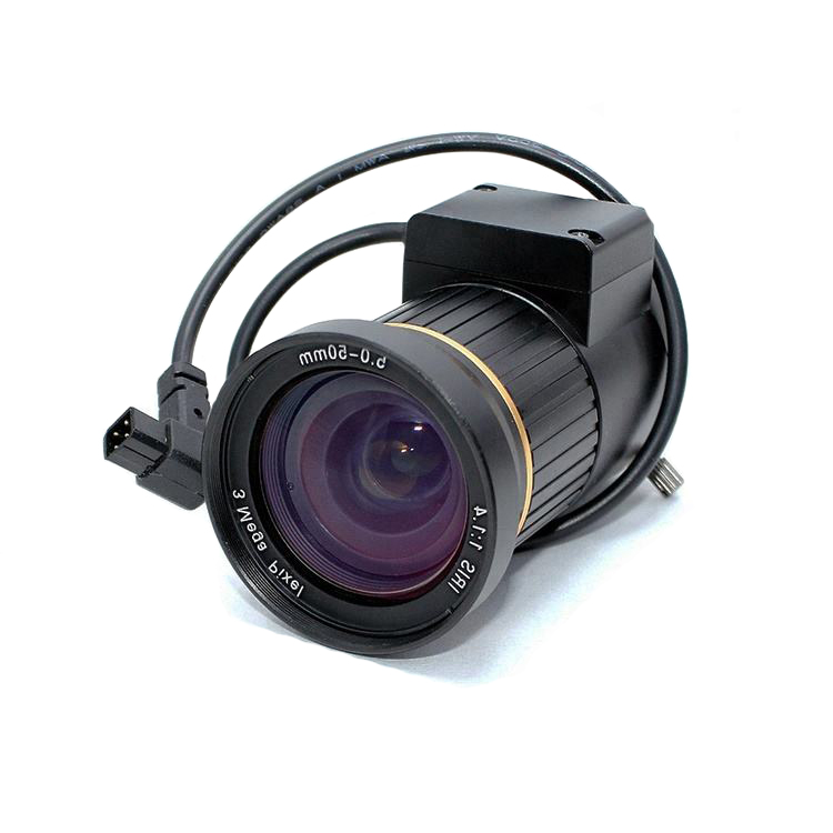 Varifocal lens 3MP Lens 5-50mm CS Mount With Manual iris F1.4 For industry CCTV IP Camera