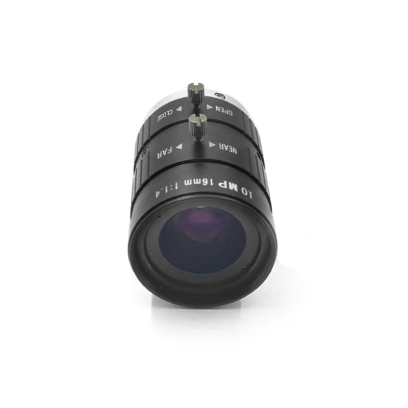 10 Megapixel 16mm F:1.4 1" C Mount Manual Iris Machine Vision Lens industrial camera accessories lens