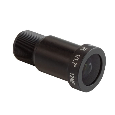 1/1.7 inch format F1.8 8mm 12 megapixel 4k m12 board lens