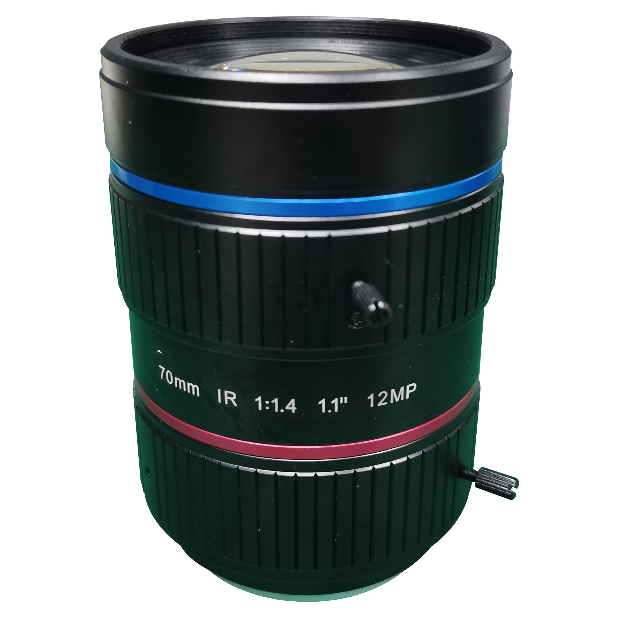 Cheap Factory Price C-M70Ir(12Mp)-11F14 C-Mount 1.1" 70Mm 12Mp F1.4 Ir Correction Lens For Anpr Camera Speed Enforcement Camera