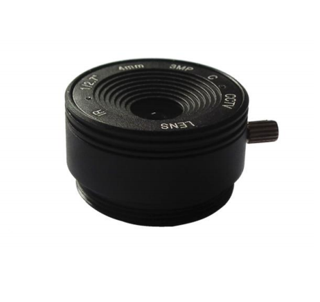 CS-Mount lens with 1/2.7" format 4MM 3MP F2.6 Lens