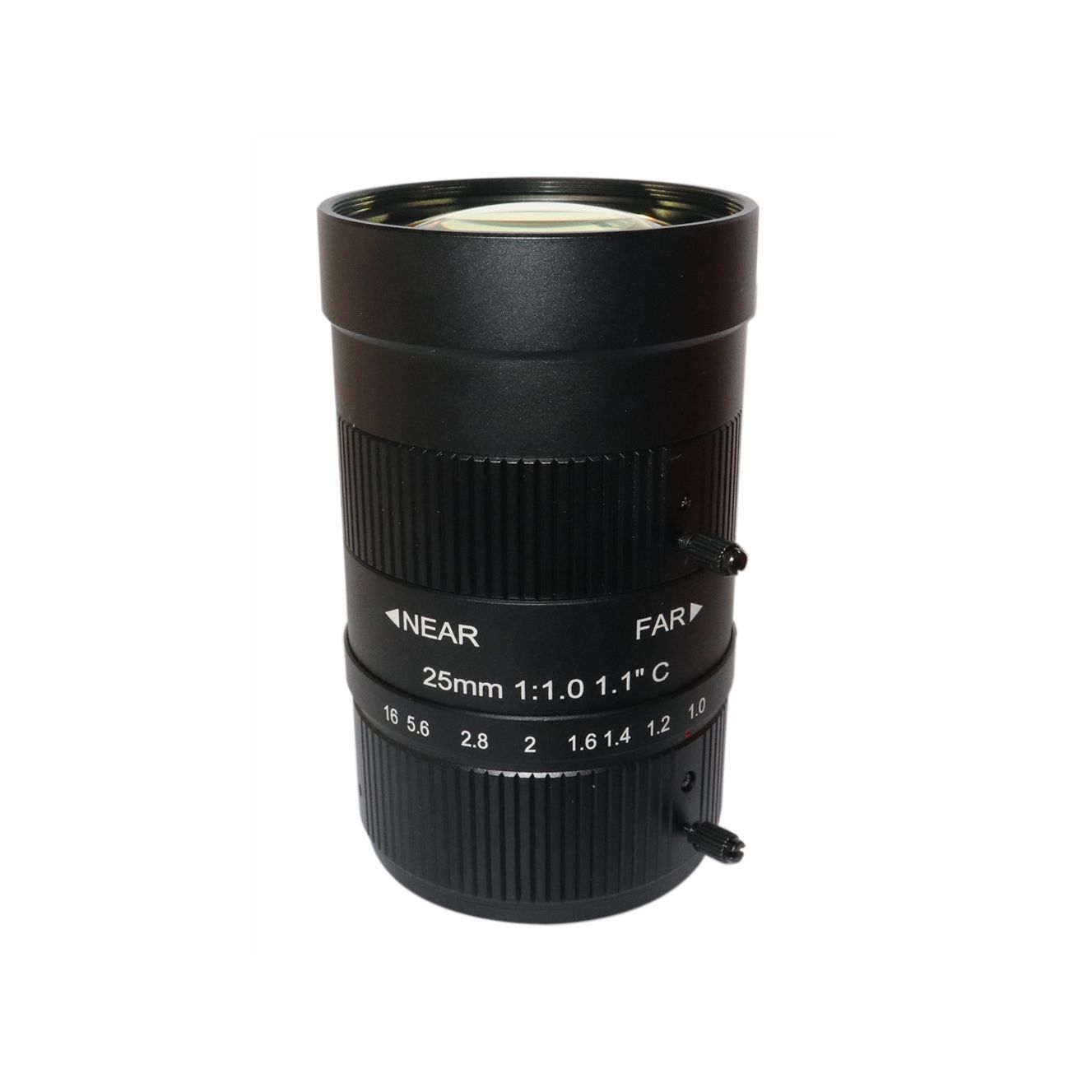 Cheap Factory Price C-M25(12Mp)-11F1 C-Mount 1.1" 25Mm 12Mp F1.0 Lens For Anpr Cameras Speed Enforcement Camera