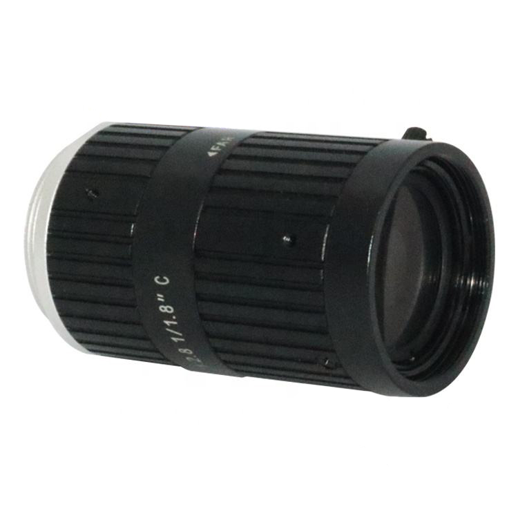 Machine Vision Lens Fixed Focus C-mount FA Industrial Camera Lens F2.8 6MP 1/1.8'' 25mm Optical Spherical Hmc Hc Double Convex