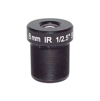 Foctek Hot Selling Product M12*0.5 1/2.5" 8Mm 5Mp F2.0 Ir Correction Cctv Lens For Security