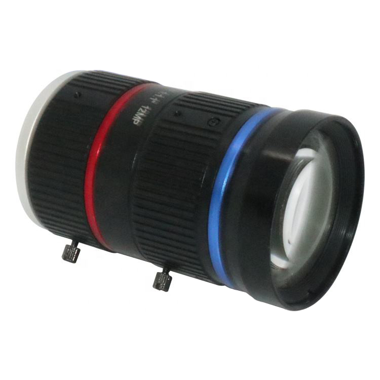 Traffic Monitoring Camera For CCTV Lens F1.4 aperture 12mm focal length 12MP 4K resolution C-mount Lenses