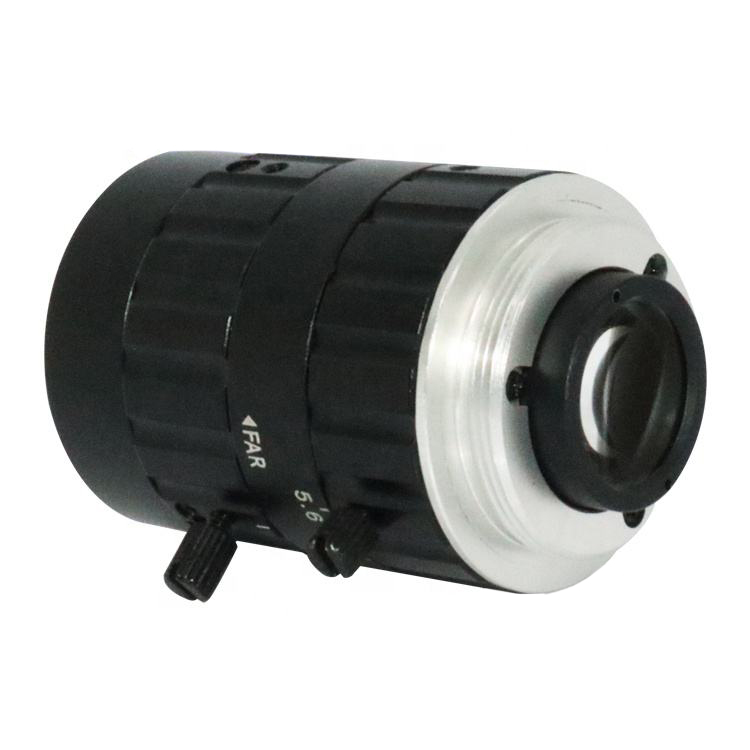 Machine Vision C Mount FA lens 8K 20MP resolution 20mm focal length F5.6 iris 1" large format lens