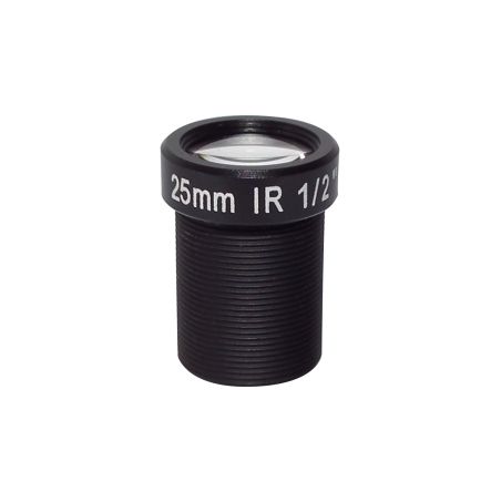 5MP M12 Lens series 25mm 5MP Lens with 1/2 inch 5MP for CCTV camera