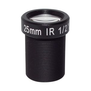 5MP M12 Lens series 25mm 5MP Lens with 1/2 inch 5MP for CCTV camera