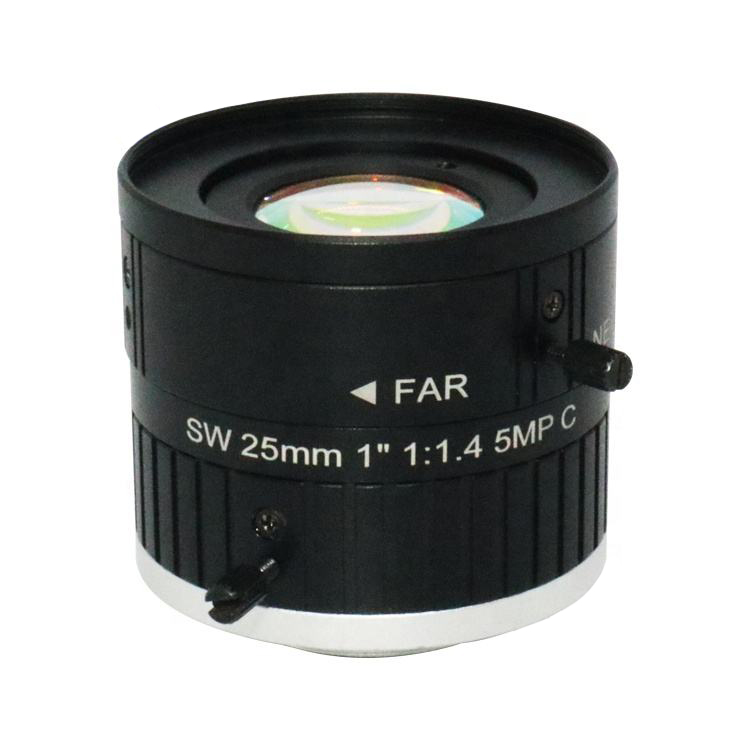C-SW25IR(5MP)-1F14 C-Mount 1" 25mm 5MP F1.4 short wave infrared Lens