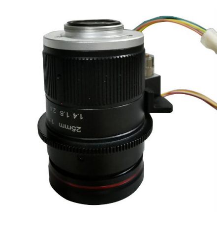 C-Mount 25MM 12MP 1.1inch F1.4 Lens For Anpr Speed Enforcement Cameras With Motorized focus