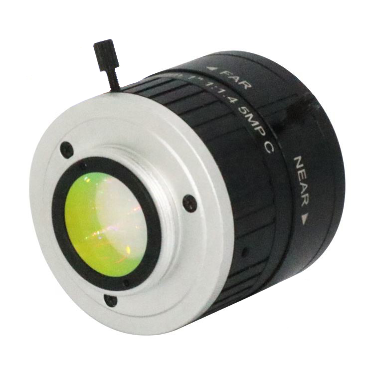 Short wave infrared Lens with C-Mount 1"inch 5MP 25mm F1.4 for thermal camera