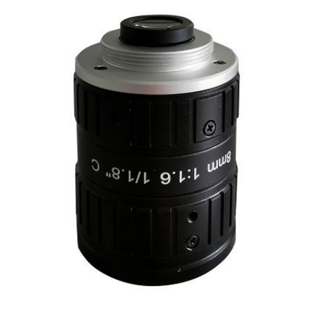 C-Mount lens with 1/1.8" format 8MM 5MP F1.6 Lens For Traffic Monitoring Camera