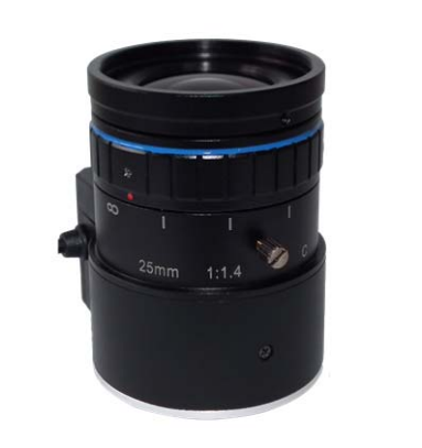 C-mount 1inch F1.4 25mm Lens 8MP CCTV Lens For Traffic Monitoring Camera